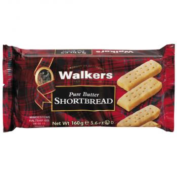 Shortbread Fingers 160g  Cello Pack / Walkers Kekse